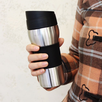 Термокружка черная CLICK 400ml