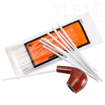 Набор ершиков для чистки курительных трубок, 50 шт.