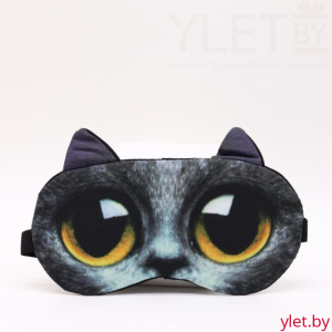 Маска для сна "Cat's eyes", dark grey