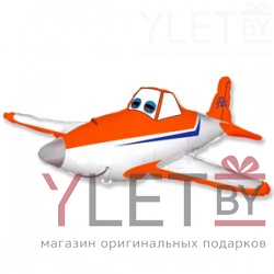 Шар Фигура Самолет, Оранжевый