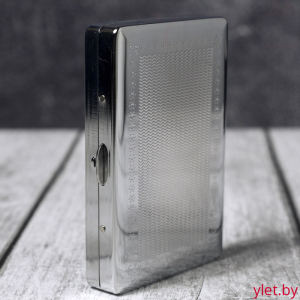 Портсигар металлический Серебро