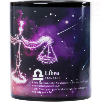 Кружка хамелеон знак зодиака Весы