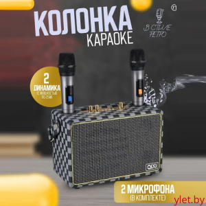 Портативная караоке колонка QiXi SK-2036