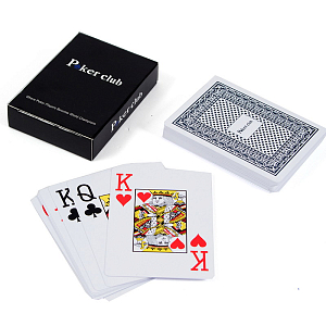 Покерные игральные карты "Poker club", пластик