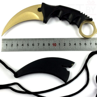 Нож Керамбит Золото