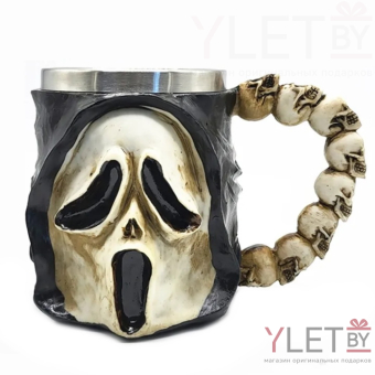 Кружка металлическая Крик