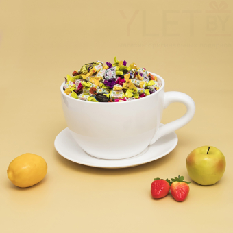 Чашка Кашпо с блюдцем Гигант