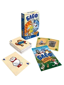 Настольная игра "Блеф Деревня Котофеевка", 64 карточки