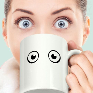 Кружка Проснись керамическая