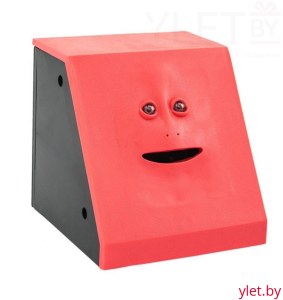 Копилка Жующая монеты, Красная