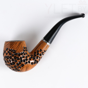 Курительная трубка для табака "Соты", 14 см