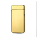 Импульсная зажигалка двойная  Lighter золотая