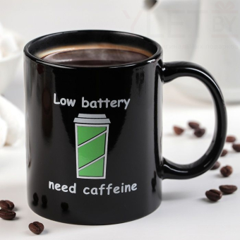 Кружка хамелеон Кофе