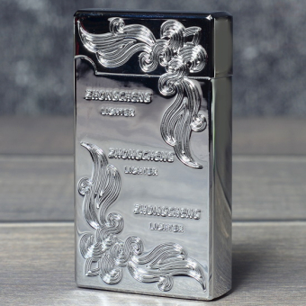 Зажигалка газовая с кремнем Цветы