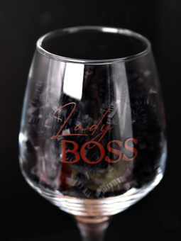 Бокал для вина Oh vine! "Lady BOSS", 400мл