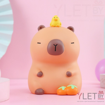 Копилка "Capybara duck", brown (19,5 см), пластик