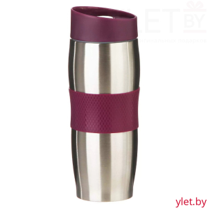 Термокружка Кнопка 400 мл, Фиолетовая