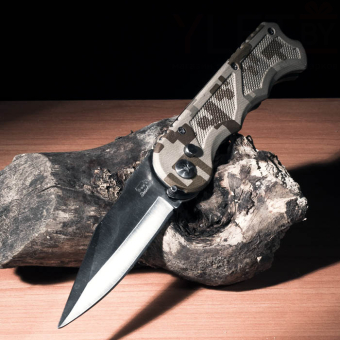 Нож складной Stainless Камуфляж светлый