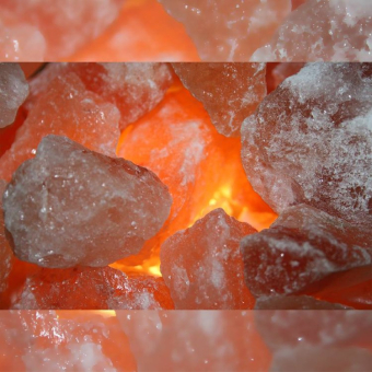 Солевая лампа "Куб абажур" (4 кг)