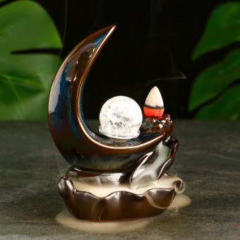 Подставка для благовоний "Полумесяц" 10×5×13 см