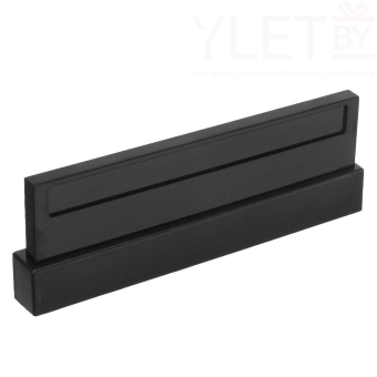 Табличка для номера телефона Cartage, люминесцентные цифры, черная