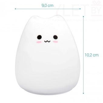 Силиконовый ночник Котик мини