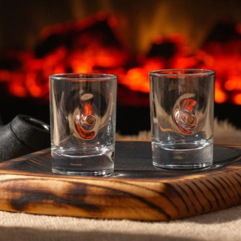 Стопки с пулей Непробиваемые. 2 шт.