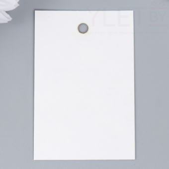 Бирка С любовью 4 х 6 см