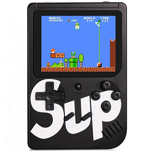 Игровая приставка SUP Game box Plus 400 игр в 1 с джойстиком Черная