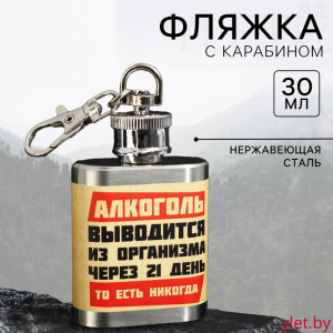 Фляжка «Никогда», 30 мл