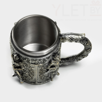 Кружка «Стража», 400 мл (металл внутри)