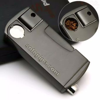 Курительный девайс с зажигалкой Solopipe Графит