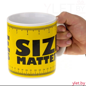 Кружка Гигант Size Matters, 900 мл С ДЕФЕКТОМ