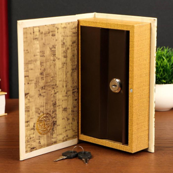 Сейф книга Наши семейные ценности, 21х13х5 см