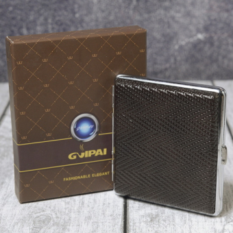 Портсигар под кожу Елочка