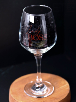 Бокал для вина Oh vine! "Lady BOSS", 400мл
