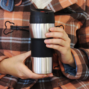 Термокружка черная CLICK 400ml