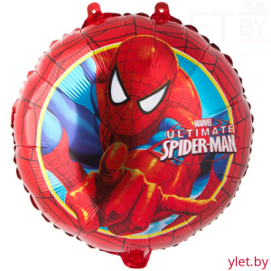 Шар (18''/46 см) Круг, Человек-паук