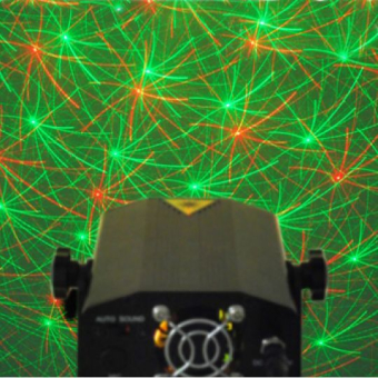 Лазерный проектор YX-10 узор бабочки, сердечки, точки, звездочки