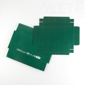 Коробка складная Изумрудная 21 х 15 х 7 см