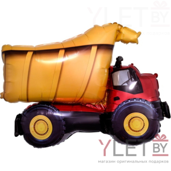 Шар (32''/81 см) Фигура, Самосвал, грузовик