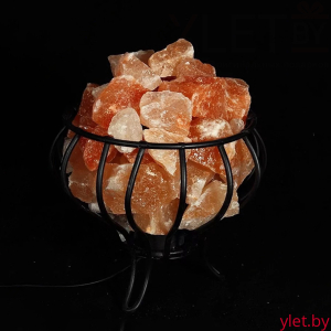 Солевая лампа "Домашний очаг" металл (2-3 кг)