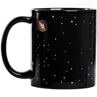 Кружка хамелеон знак зодиака Телец