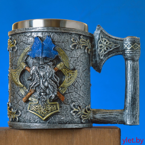Кружка металлическая Викинг