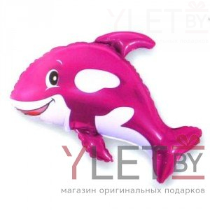 Шар (35''/89 см) Фигура, Веселый кит, Фуше