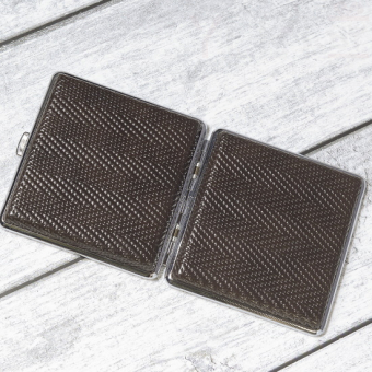 Портсигар под кожу Елочка