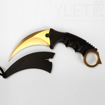 Нож Керамбит Золото