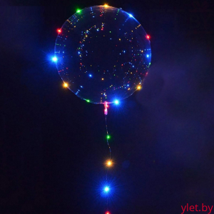 Шар светящийся полимерный 20", под воздух