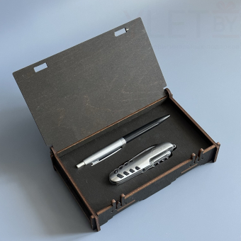 Подарочный набор " Самому сильному и надежному" (Ручка, мультитул)