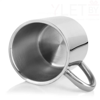 Кружка нержавейка 450 мл (двойные стенки)